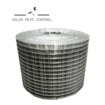 30m Silver Galvanised Wire Mesh for Solar Pest Control Proofing