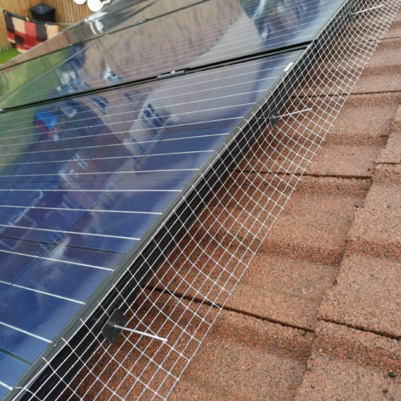 30m Silver Galvanised Wire Mesh for Solar Pest Control Proofing